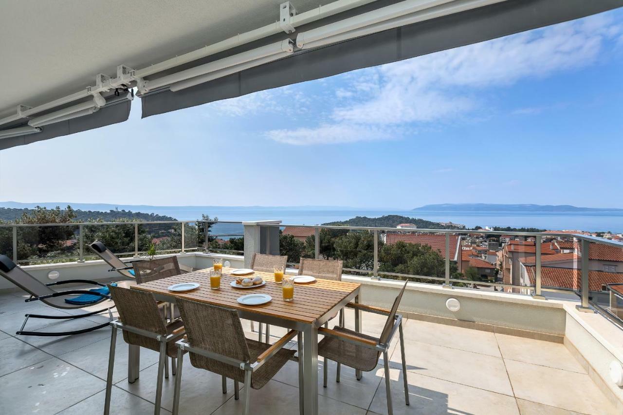 Penthouse Bella Vista Makarska Apartman Kültér fotó