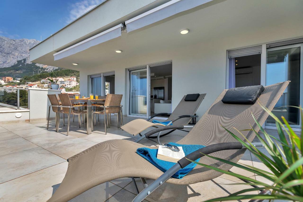 Penthouse Bella Vista Makarska Apartman Kültér fotó